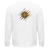 LIONHEART-ORIGIN Heritage Crewneck Sweatshirt with Lion Head Back Print